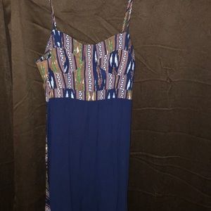 Navy blue summer dress Red Camel